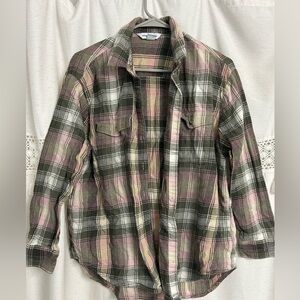 Old Navy Multicolor Plaid Shirt